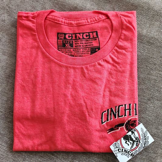 Cinch Red Tee