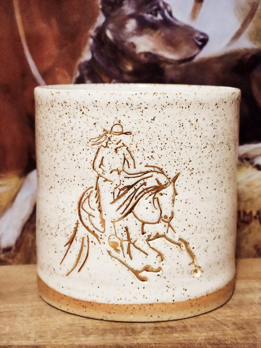 Cowgirl Coffee Mug "Gold Dust"