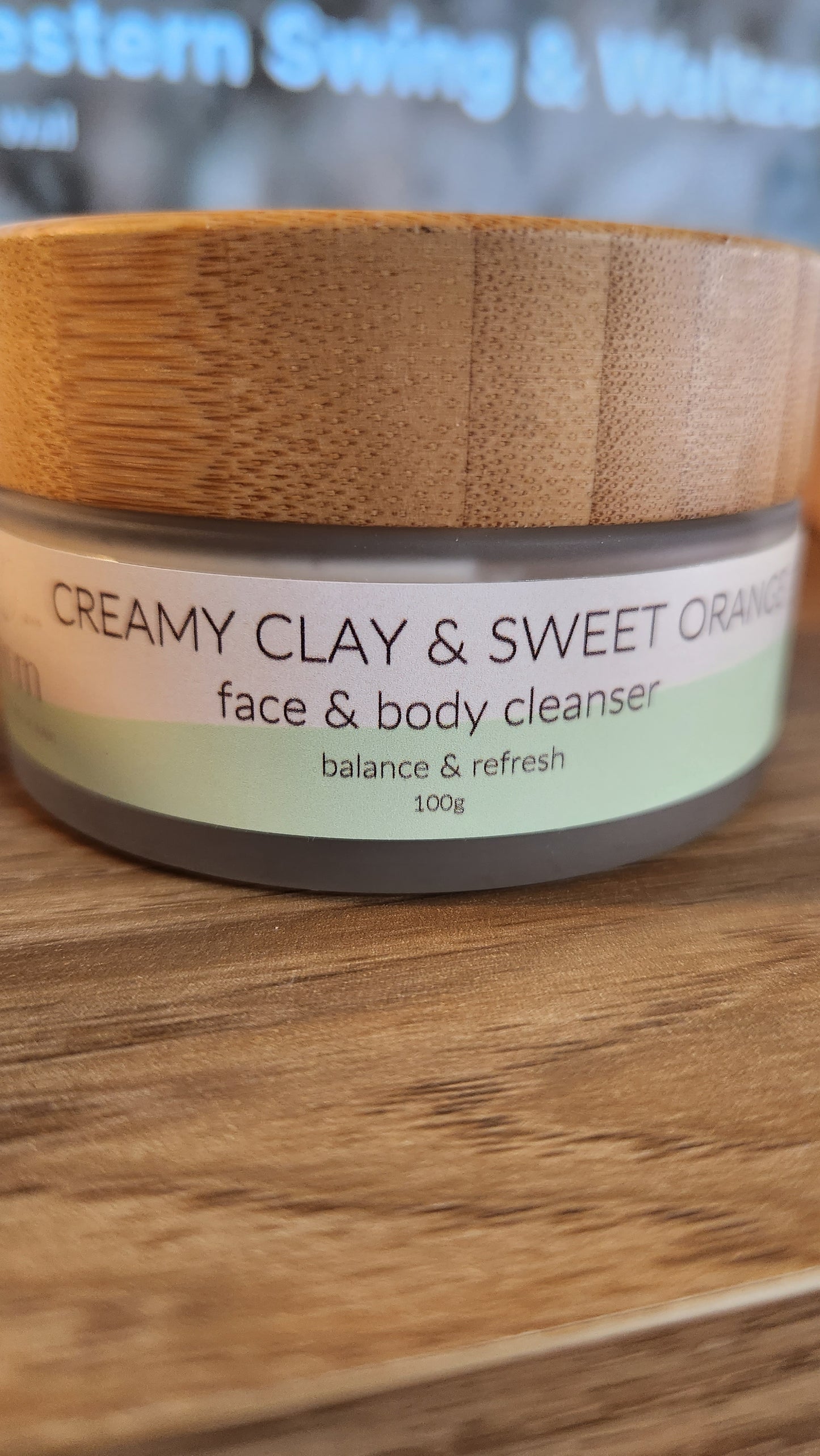 Clay and Sweet Orange Cleanser