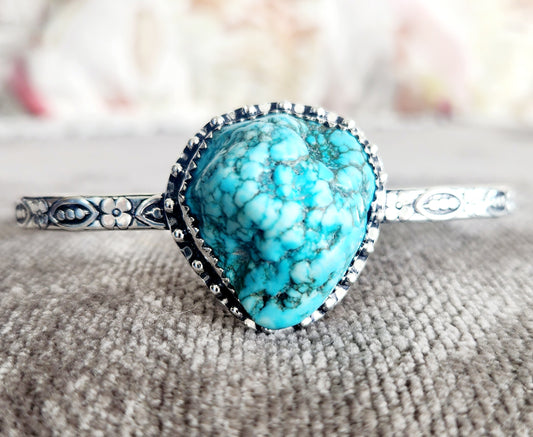 Raw Turquoise Cuff