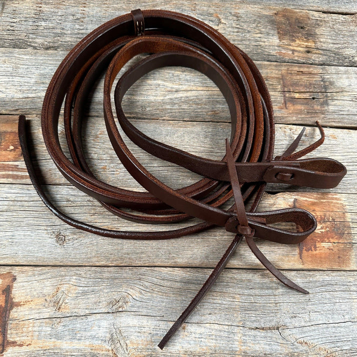 Heavy Oiled Split Reins