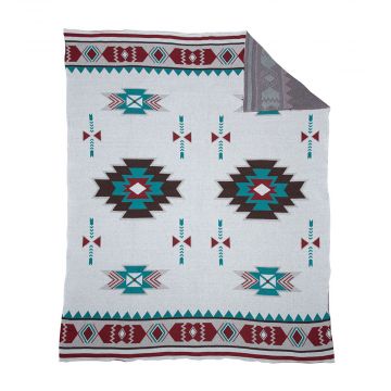 Woolen Throw Rugs - Aztec